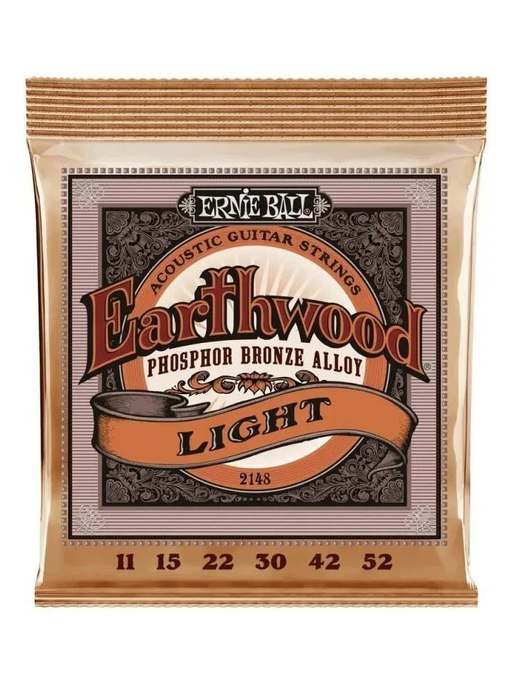 Cuerdas Ernie Ball Earthwood Phosphor Bronze Alloy 11-52