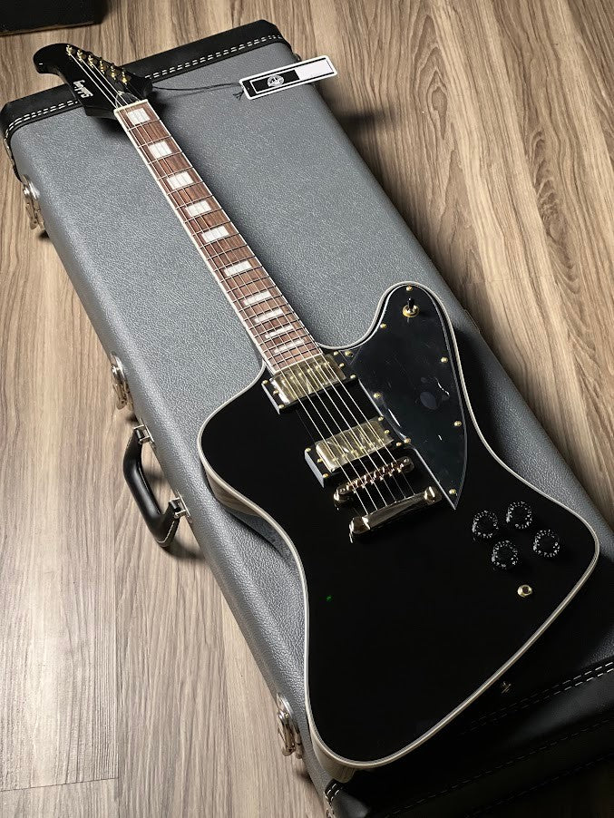 FB Custom in Black Beauty Jescar® with Gold Hardware