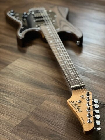 Soloking MS-1 Classic ASH in Torched Black with Rosewood FB