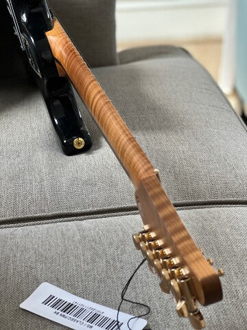 MS-1 Classic Black Beauty Roasted Flame Maple Neck