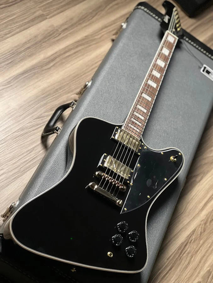 FB Custom in Black Beauty Jescar® with Gold Hardware