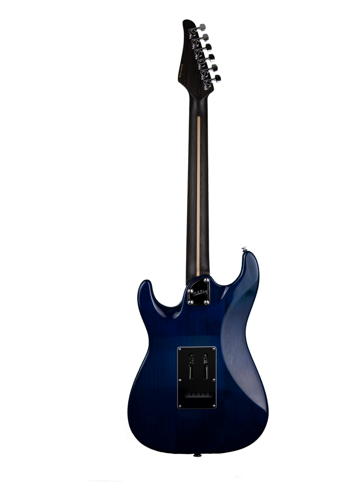 MS-1 Classic MKII Denim Burst Flame Top Micarta® Jescar®