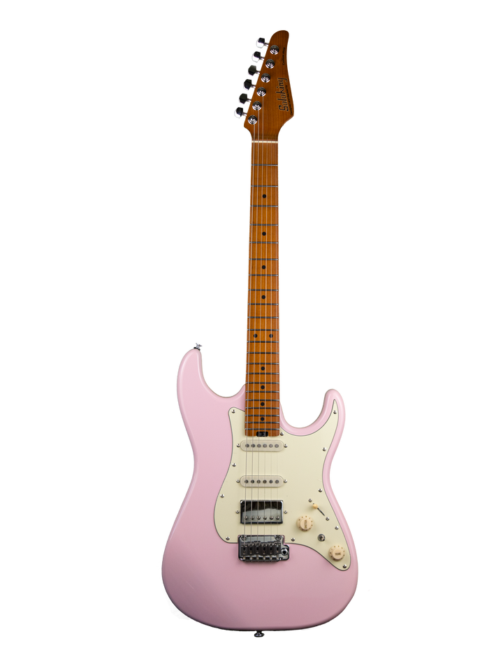 MS-11 Classic MKII with Roasted Maple FB in Shell Pink