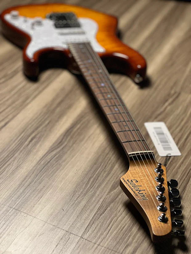 MS-1 Classic MKII in Aged Honeyburst with 5A Quilt  Top Nafiri Special Run