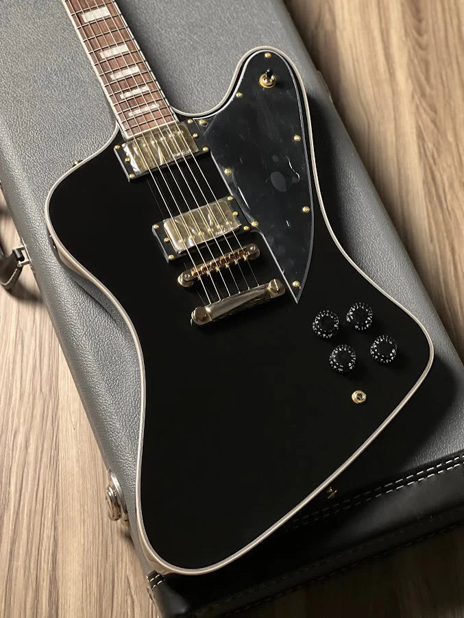 FB Custom in Black Beauty Jescar® with Gold Hardware