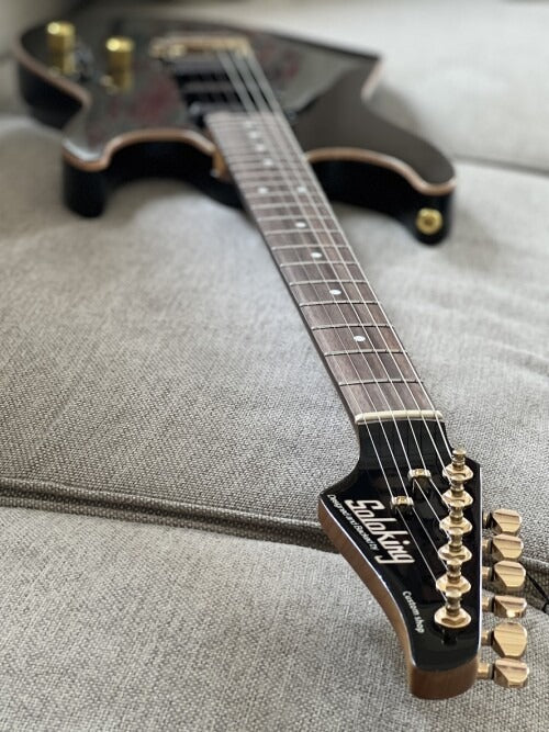 MS-1 Custom 22 HSS Flat Top Rosewood FB Black Beauty