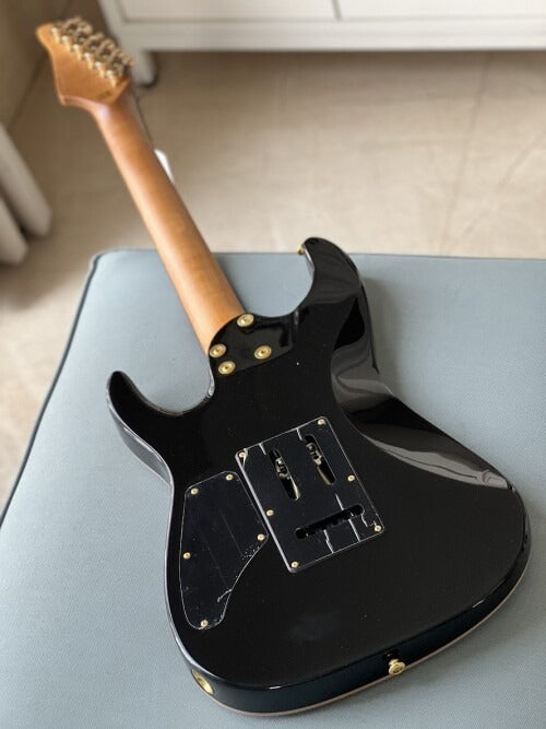 MS-1 Custom 22 HSS Flat Top Rosewood FB Black Beauty