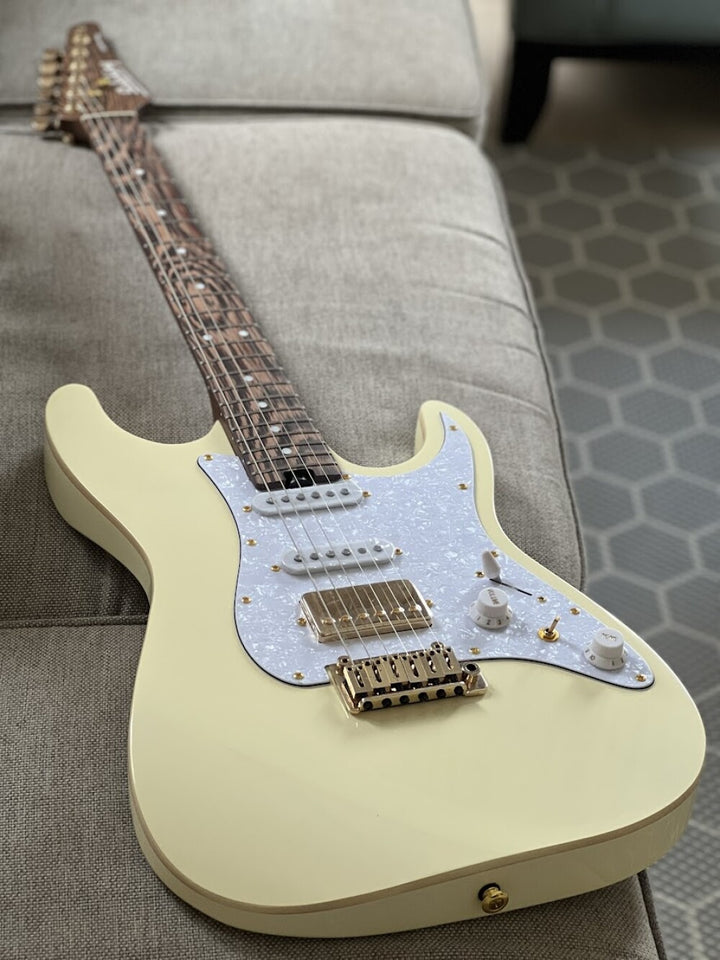 MS-1 Classic Flat Top Vintage White Wenge Neck Edition