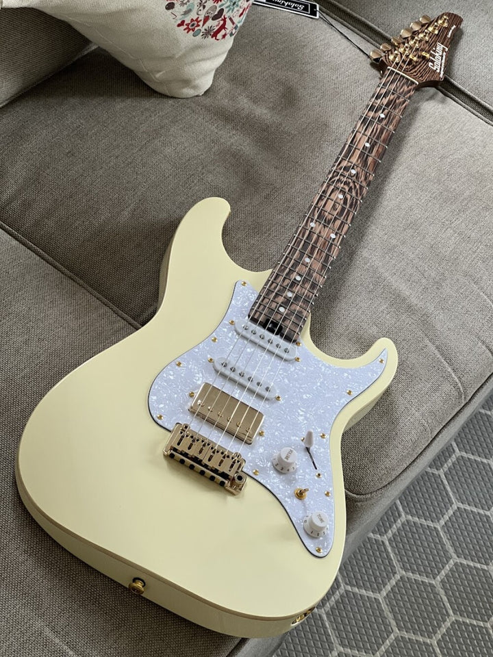 MS-1 Classic Flat Top Vintage White Wenge Neck Edition