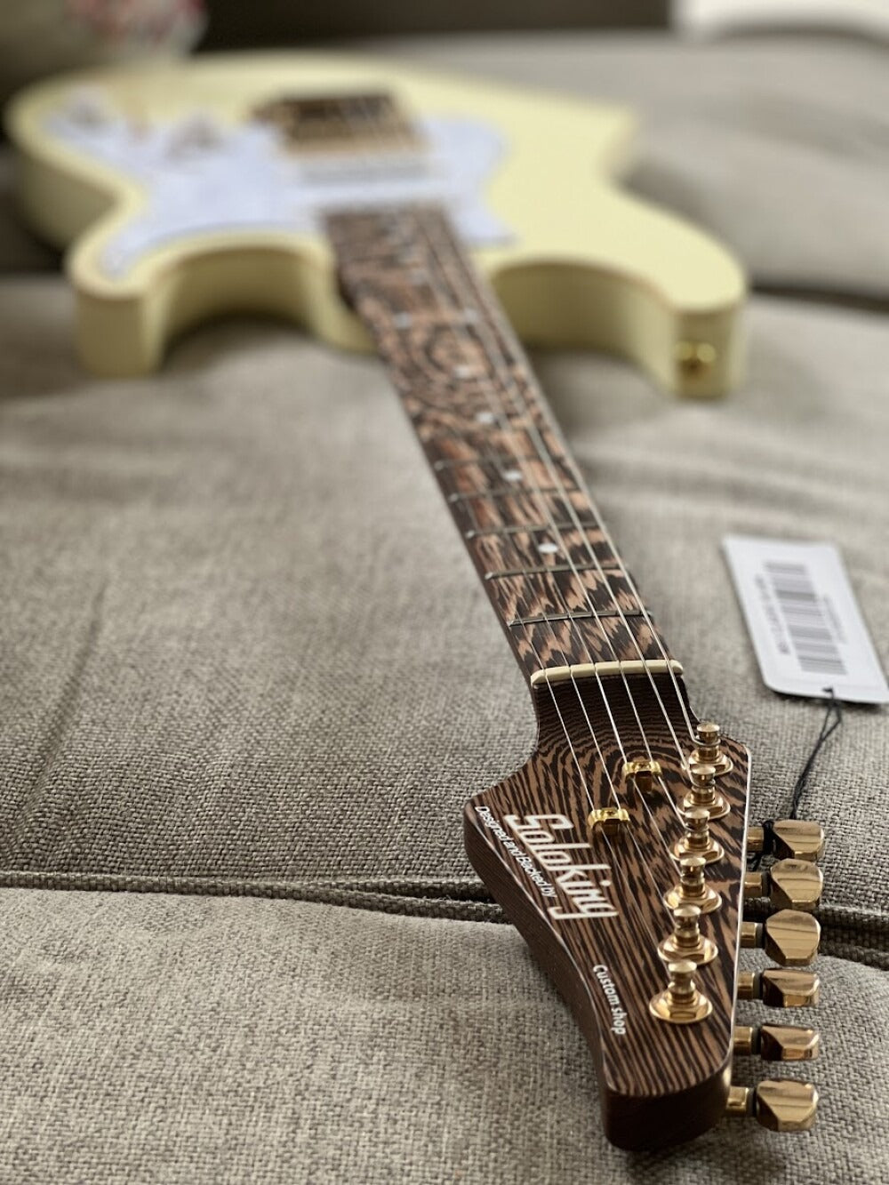 MS-1 Classic Flat Top Vintage White Wenge Neck Edition
